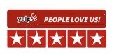 Yelp People Love Us badge